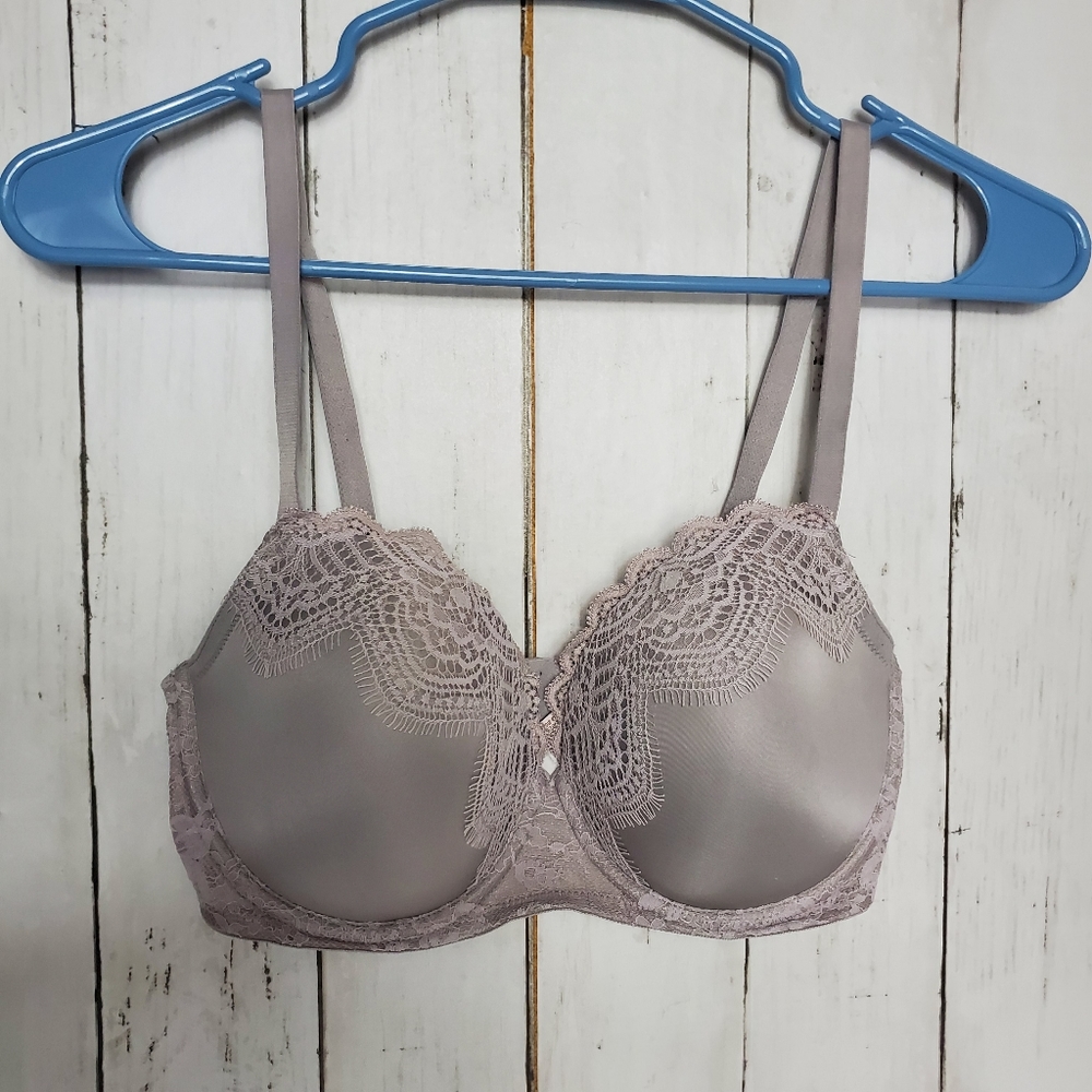 VICTORIA'S SECRET UNDERWIRE BRA DREAM ANGELS LINED DEMI SIZE 32DDD